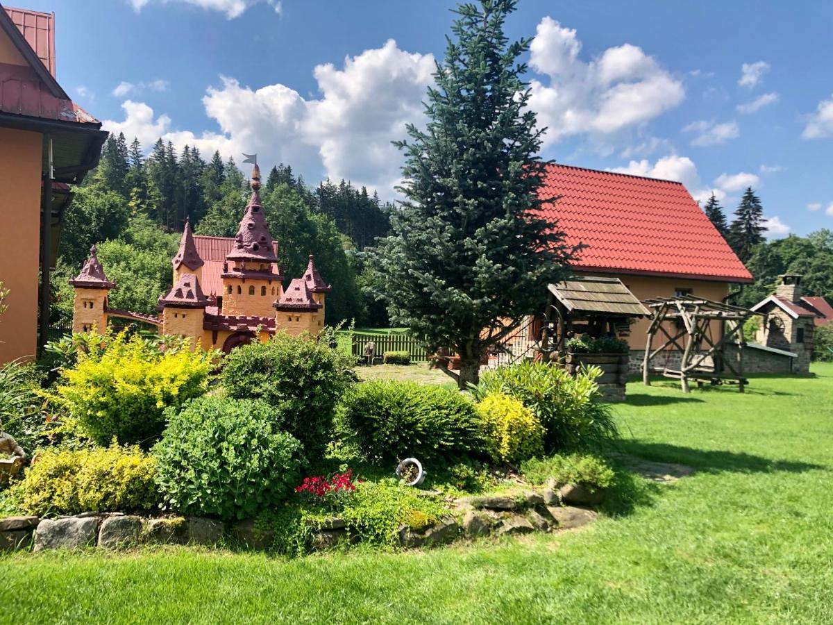 Ubytování u hrádečku Prostřední Bečva Esterno foto