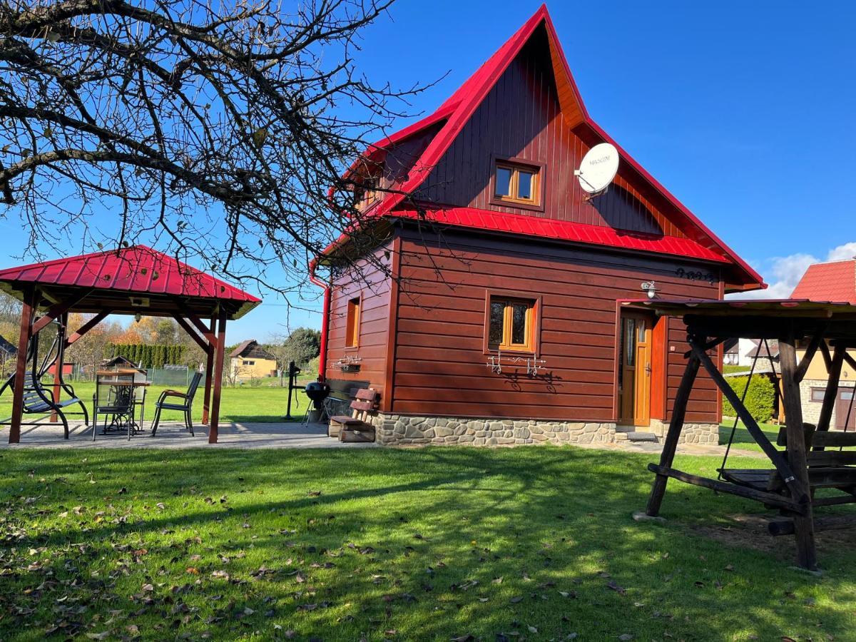 Ubytování u hrádečku Prostřední Bečva Esterno foto