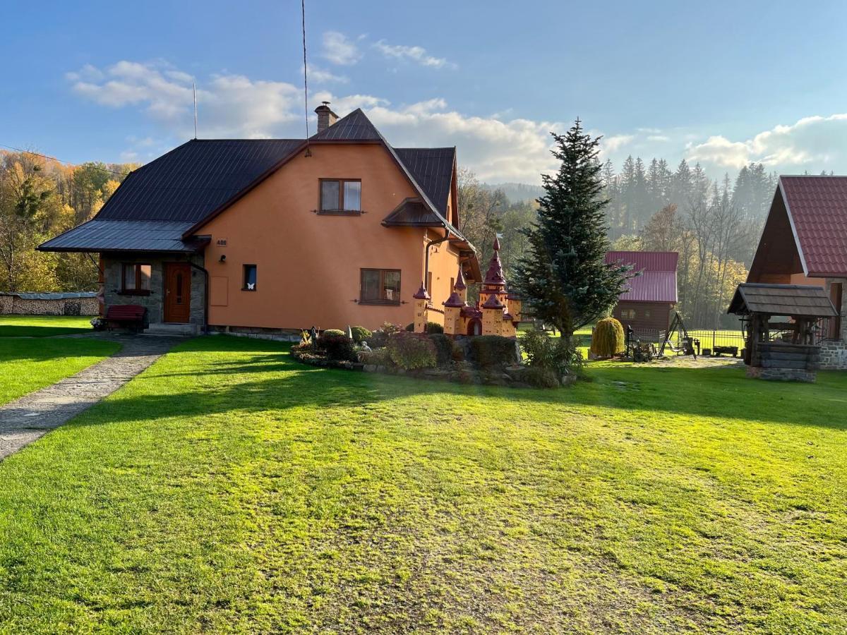 Ubytování u hrádečku Prostřední Bečva Esterno foto