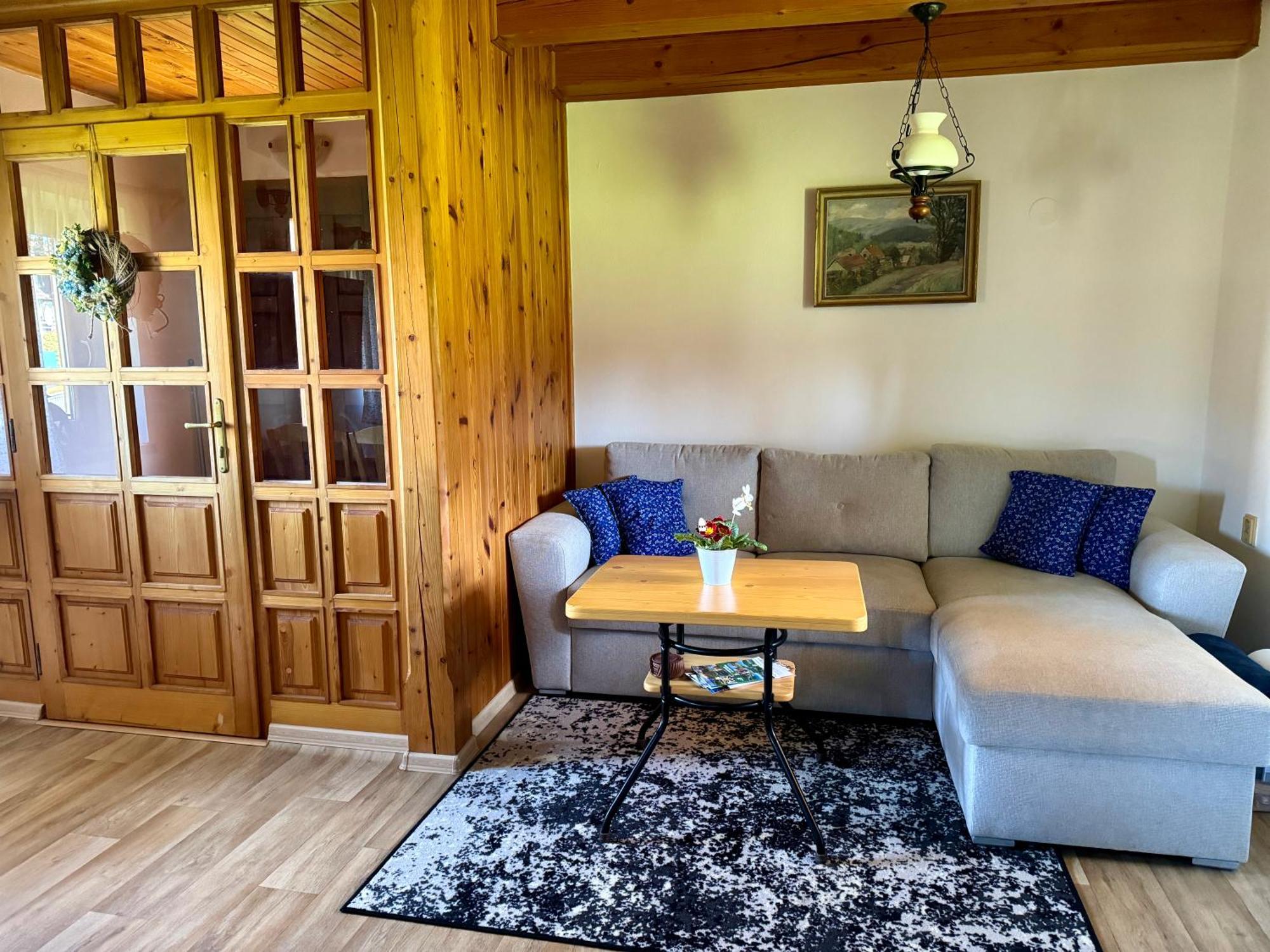 Ubytování u hrádečku Prostřední Bečva Esterno foto